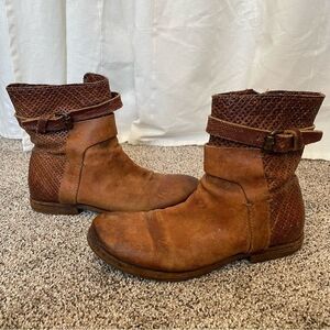 ✨RARE✨A.S.98 Airstep Geometric Leather Boot Wonen’s Size 37